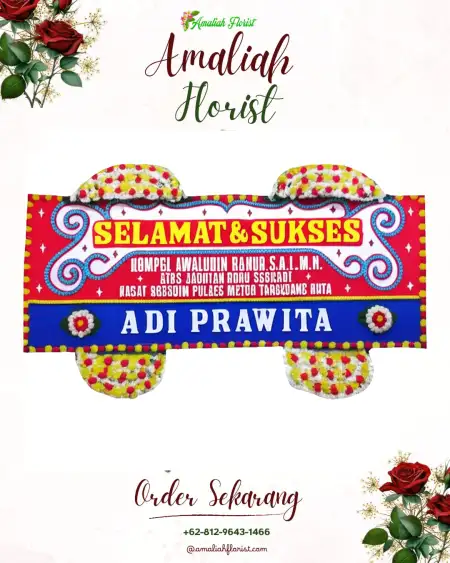 Papan Bunga Ucapan Selamat Sungai Kasai